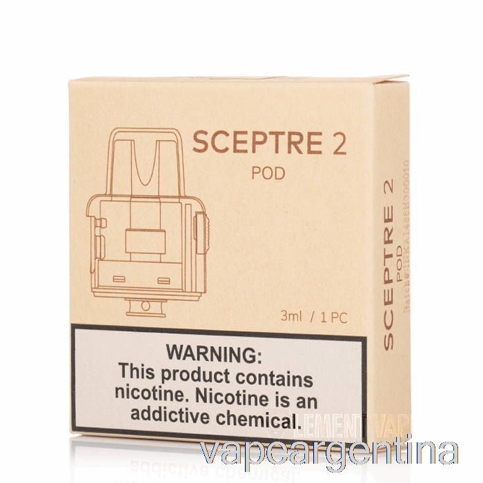 Innokin Sceptre 2 Pods De Repuesto 3ml Pod + 2 Resistencias Vape Argentina